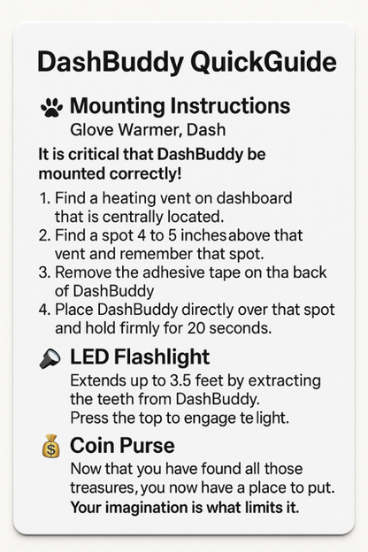 Dash Buddy